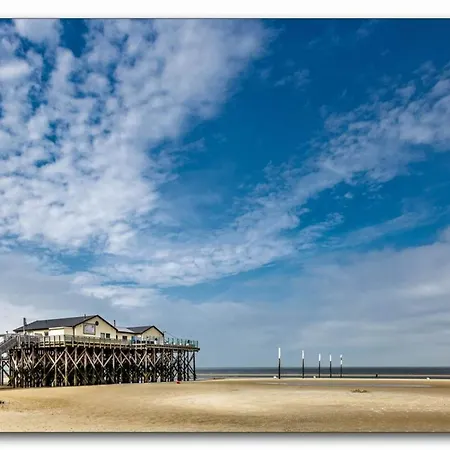In St Peter-ording, Cleaning Included * Böhl